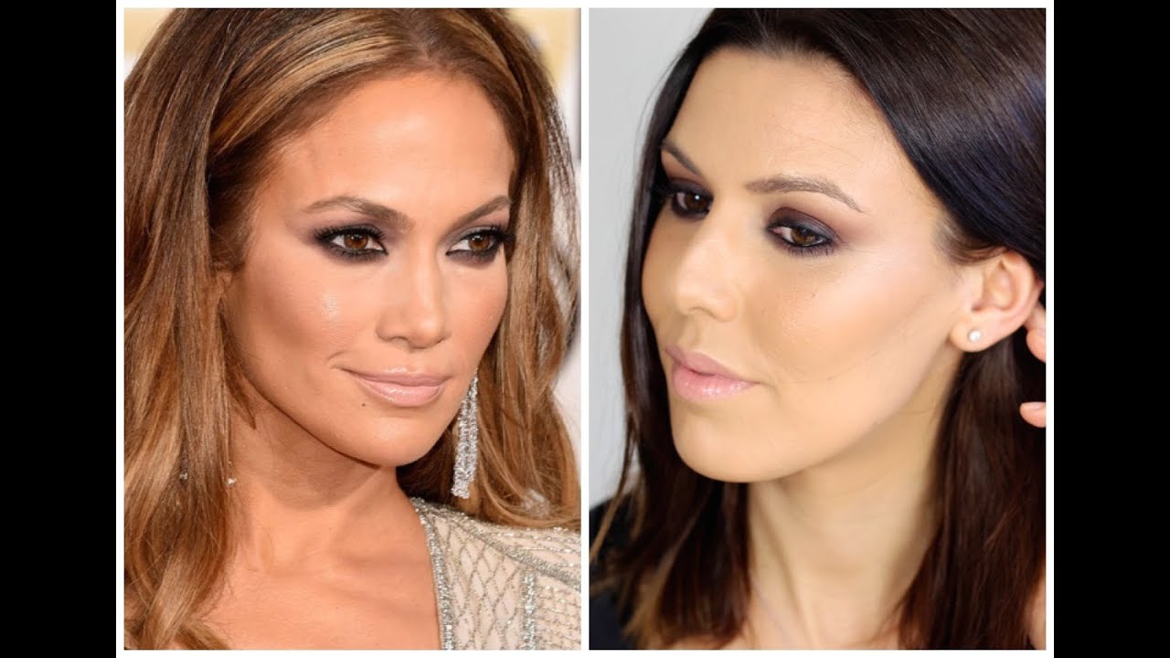 Jennifer Lopez 2015 Golden Globes Makeup Tutorial YouTube