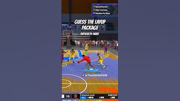 GUESS THE LAYUP PACKAGE #nba2k24