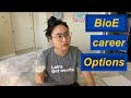 career & job options for Bioengineering majors