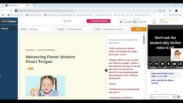 NATIVE CAMP ACTUAL DEMO LESSON | ESL 2025