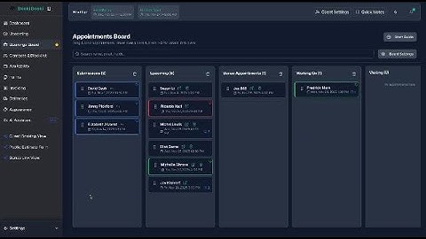 Booki Booki - Appointment Booking & Workflow Management System for Businesses - Quick Tour