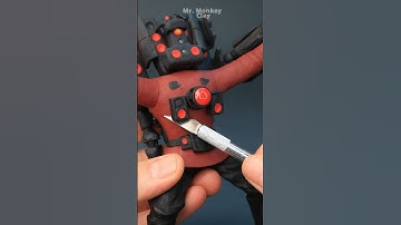 Titan Speakerman Upgraded | Skibidi Toilet 🚽 | for Polimer Clay #cameraman #diy #clay #fan #skibidi