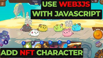 Add nft character with web3js to our smart contract for gamemaker studio nft game