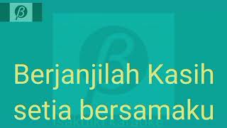 Satu Rasa Cinta Happy Asmara karaoke nada Cowok