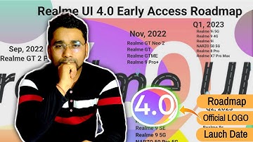 Realme UI 4.0 Official LOGO & Lauch Date | Realme UI 4.0 Roadmap | Atul Tech Bazaar