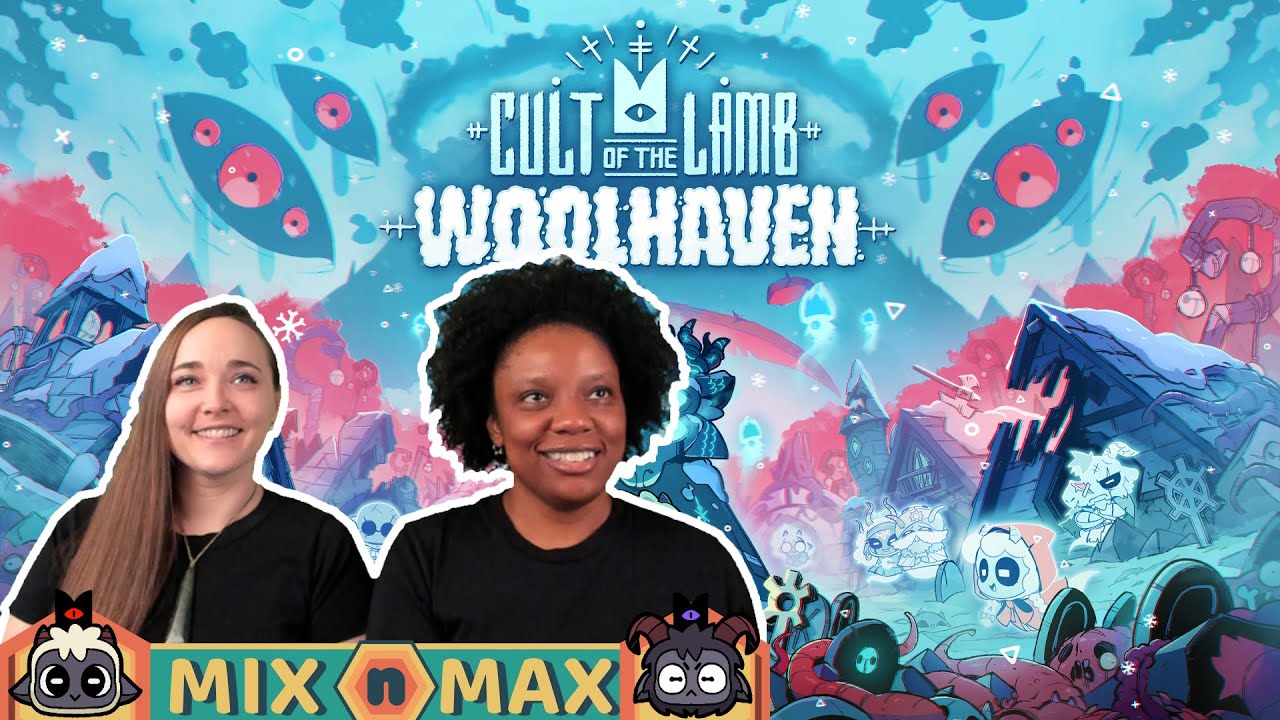 Explore NEW Woolhaven DLC With Us | Local Co-op Cult of the Lamb