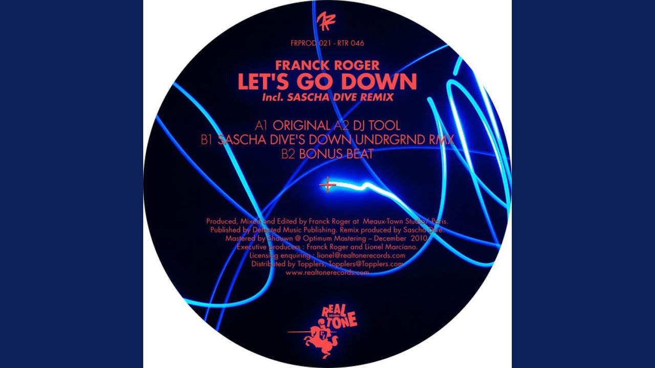Let's Go Down (Sascha Dive's Down Underground Remix) YouTube Let's Go Down (Sascha Dive's Down Underground Remix) YouTube