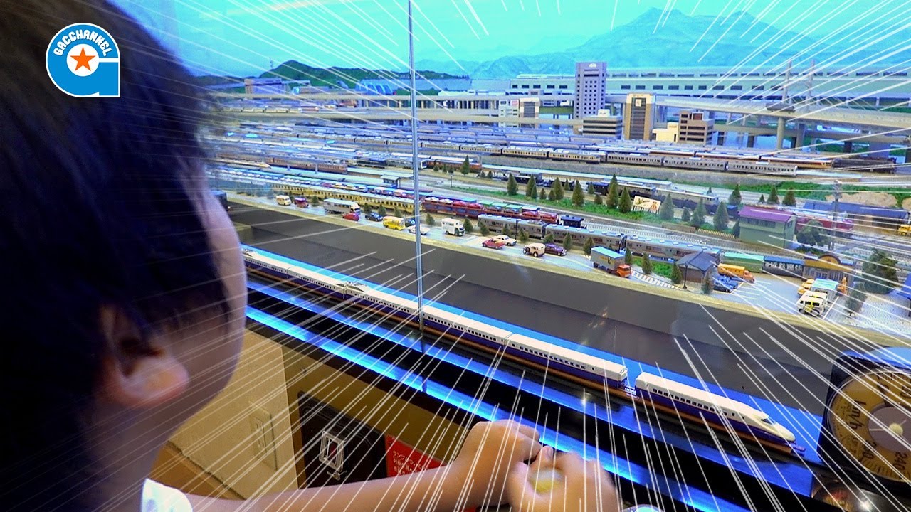 巨大 鉄道ジオラマ があるおそば屋さん トレインギャラリー に行ってきました【がっちゃん】