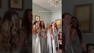 How To Have A First Look With Bridesmaids… Credits In Description #Wedding #Weddingshorts