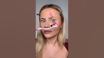 easy halloween hack: bloody scratch 🩸