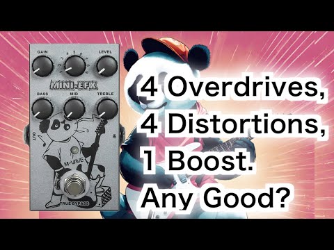 M-Vave Mini-EFX: A $20 Dirt Pedal With 9 Voicings - YouTube