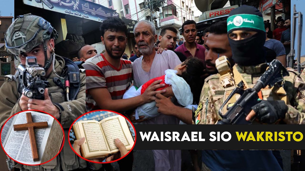 UKWELI Usioujua: WAISRAEL sio WAKRISTO/PALESTINA WAISLAMU/VITA imeanzia HAPA