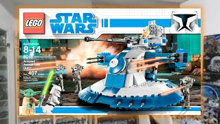 RECENZE LEGO STAR WARS 8018 ARMORED ASSAULT TANK (AAT) CZ