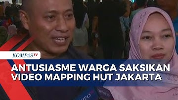 Video Mapping di Kota Tua Meriahkan HUT ke-497 Jakarta