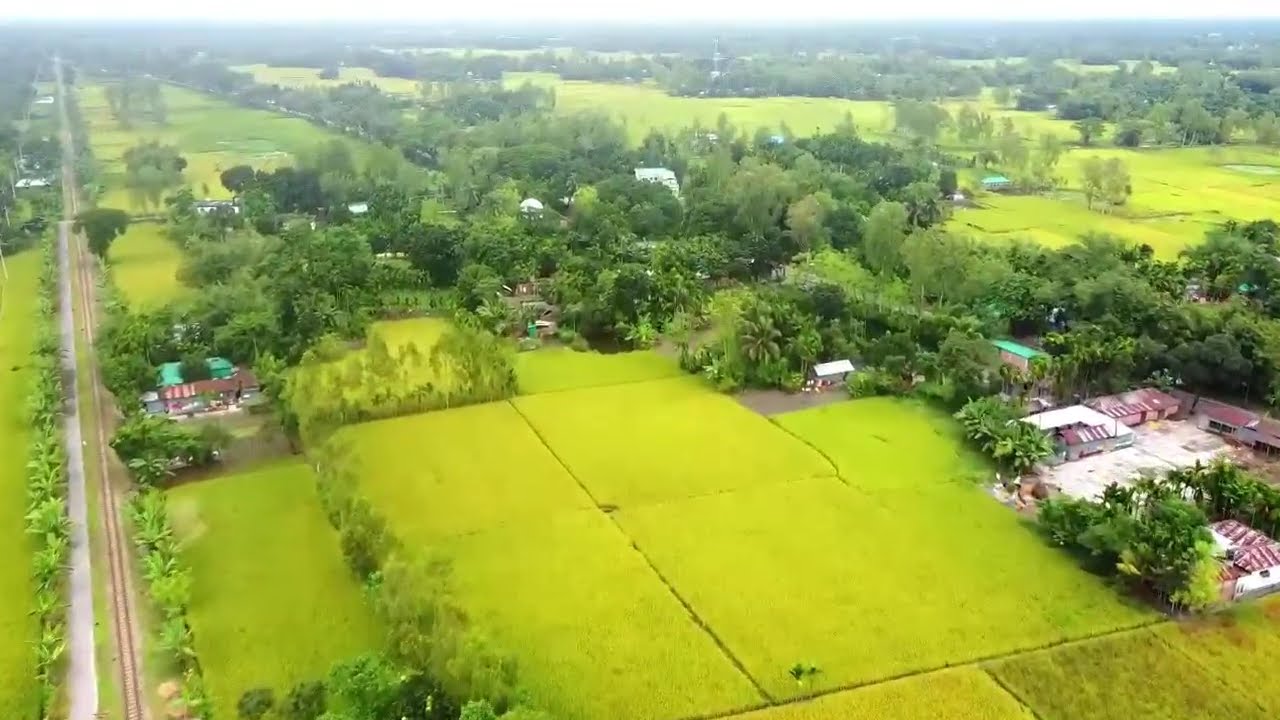 Wonderful view of small village