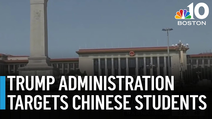 Chinese students brace for Trump administration's actions on visas