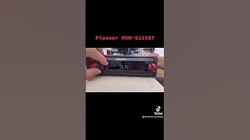 Thumbnail of Pioneer MVH-S215BT Single Din Player#pioneer #jbl #caraudio #carspeaker #shortvideo #bassboosted