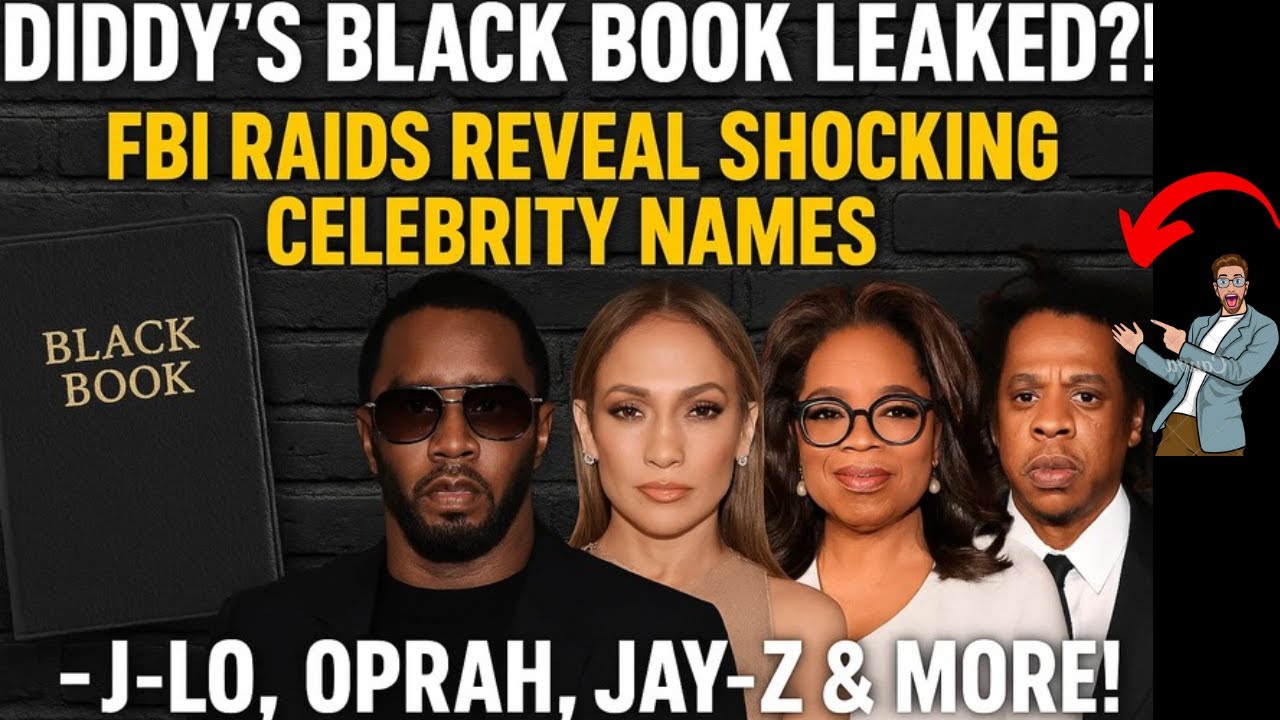 “Diddy’s Black Book LEAKED?! FBI Raids Reveal Shocking Celebrity Names