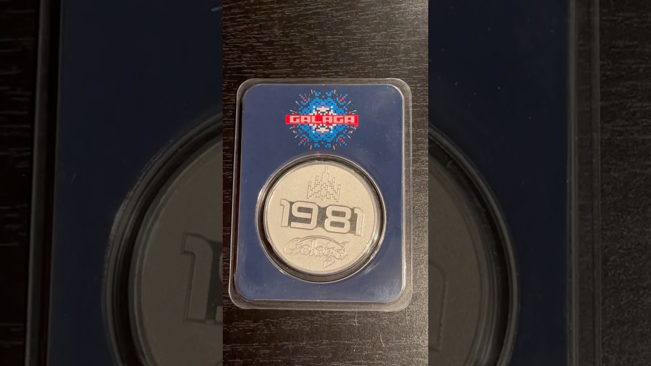 GALAGA 40th Anniversary Coin 1981 【公式通販】