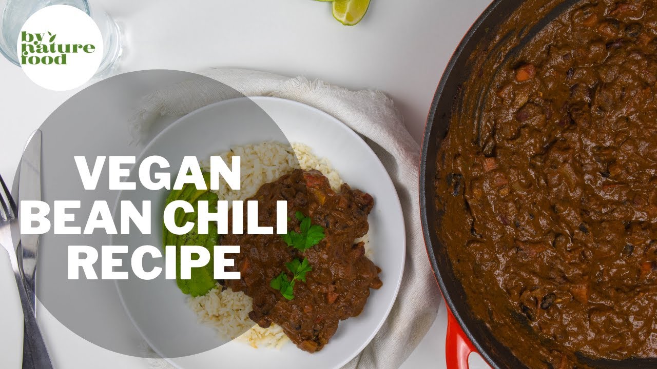 Most Delicious Kidney & Black Bean Chilli Vegan Dinner Recipes YouTube
