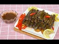 ورق العنب حار🌶  و حامض 🍋 الطعم خياااال  ( في قدر الضغط الكهربائي )