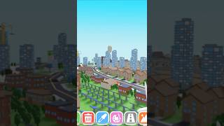 Cool city I made at some point (Itty Bitty City) #shorts #roblox #games #under ratedgames #gaming