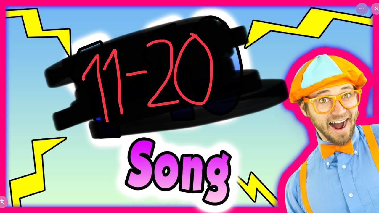 Numbers Song for Children - Learn to Count Numbers 11 to 20