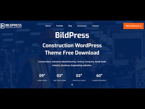 BildPress - Construction WordPress Theme #wordpress #download