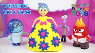 Play Doh INSIDE OUT Joy, Disgust, Fear, Anger, Sadness Inspired Costumes