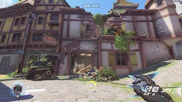Overwatch - Genji flank on Eichenwalde