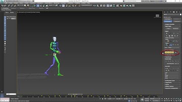 Autodesk 3ds Max 2017 Footstep & Strafe & Reverse Animation:Game Animation 1 - Class lecture recap