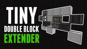 Super Compact Vertical Double Block Extenders - Minecraft 1.11 (16w41a) | 2x6x4