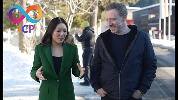 Dominic Williams in Davos 2025 - The Self Writing AI on the Internet Computer