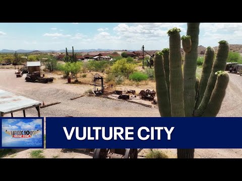 Taking a look at Vulture City near Wickenburg | Drone Zone