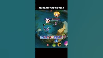 RUBY EMBLEM SET BE LIKE... #mobilelegend #mlbbshorts #mlbb #shorts