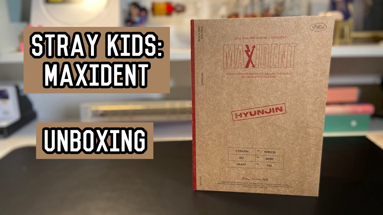 Stray Kids: Maxident (Unboxing) CASE Hyunjin ver. - YouTube