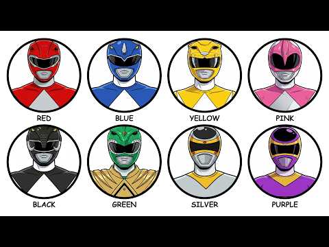 Every Power Rangers Suit Colour Explained