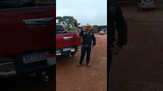 Tocando Berrante Junto Com Primo Leandro Na Cavalgada De Brasilinha  sertanejo shorts berrante