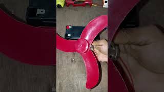 🔥HOMEMADE FAN TESTING ‼️#viral #dcmotor #fan#ytshorts