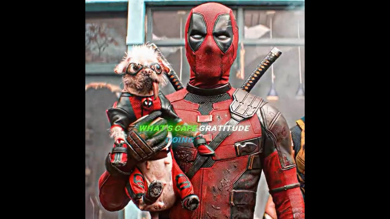 No Scars + Dogpool + Golden Desert Eagle Pistols = Deadpool’s Peak Life 😎✨