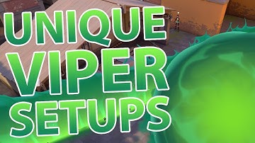 How To Take Control of Ascent as Viper | Viper One Way Smoke and Wall Setups | Viper Guide