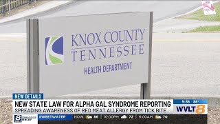 Tennessee Law Now Requires Doctors Report Alpha Gal, Meat Allergy Disease Caused By Tick Bites
