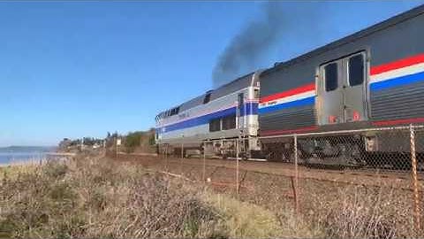 Amtrak 184 and Other Interesting Power in Edmonds
