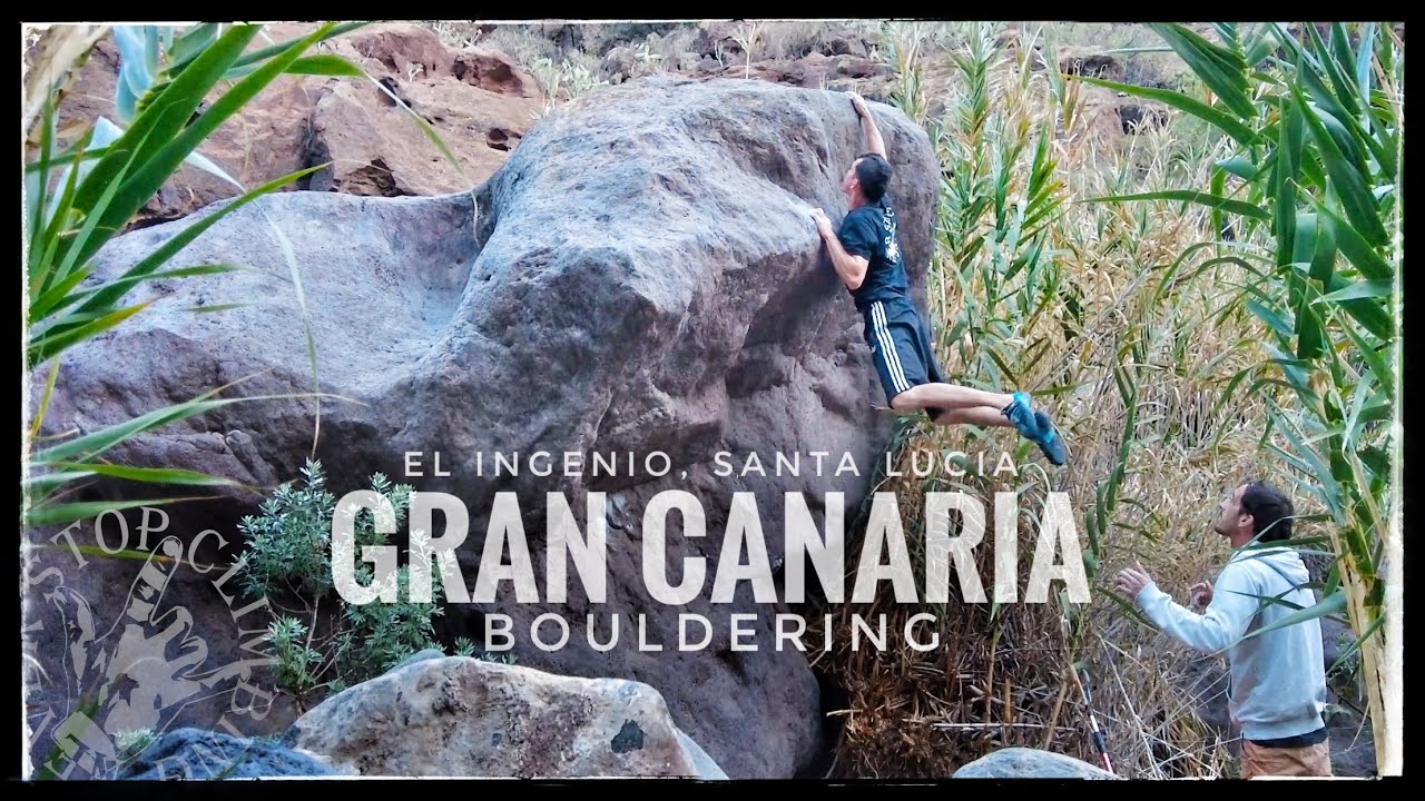 “EL VUELO DEL CERNÍCALO” & “LA ESFINGE” | BOULDERING IN EL INGENIO, SANTA LUCIA, GRAN CANARIA