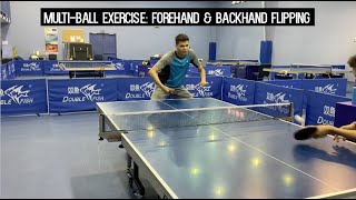 Butterfly Training Tips with Angel - Forehand & Backhand Flipping