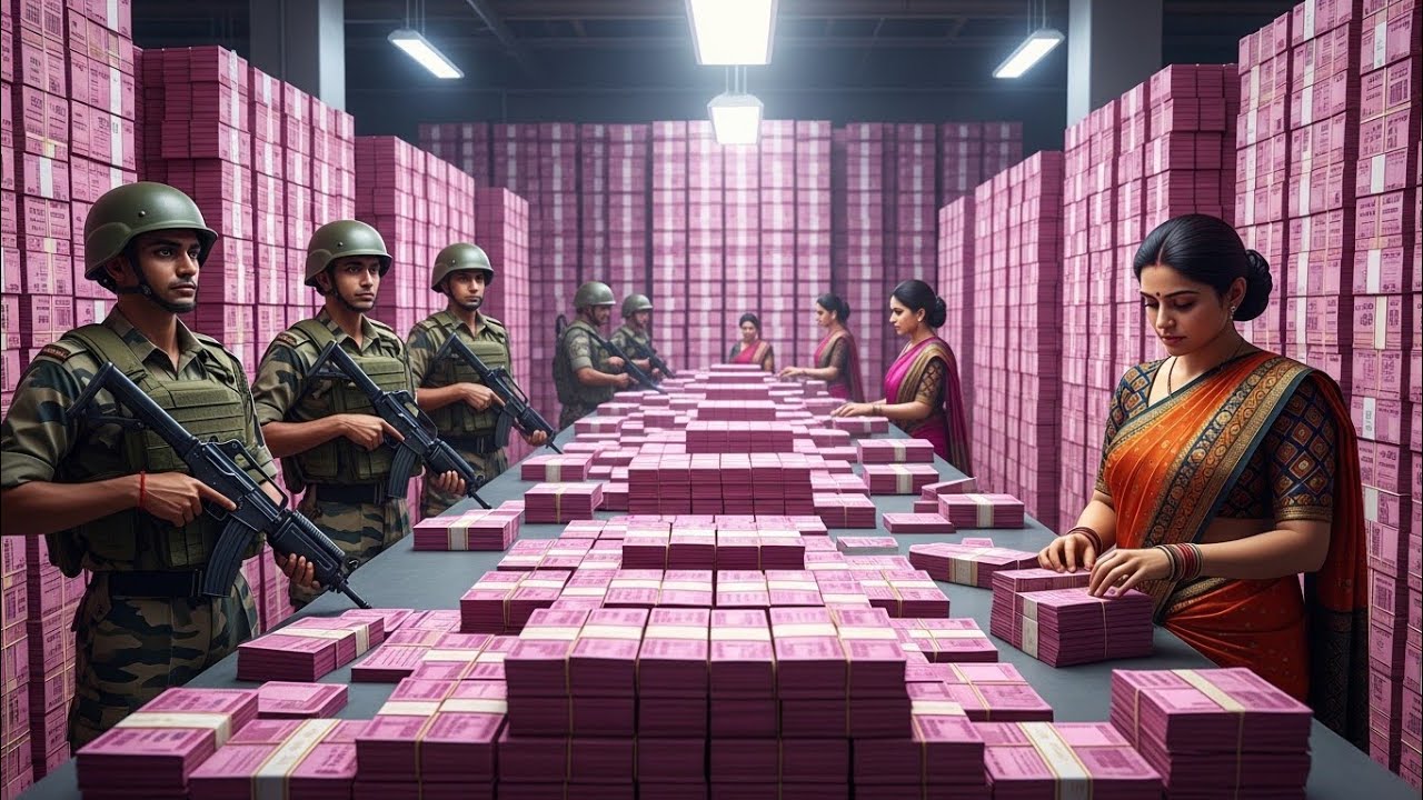 India's Secret Money Factory – Full Process Revealed