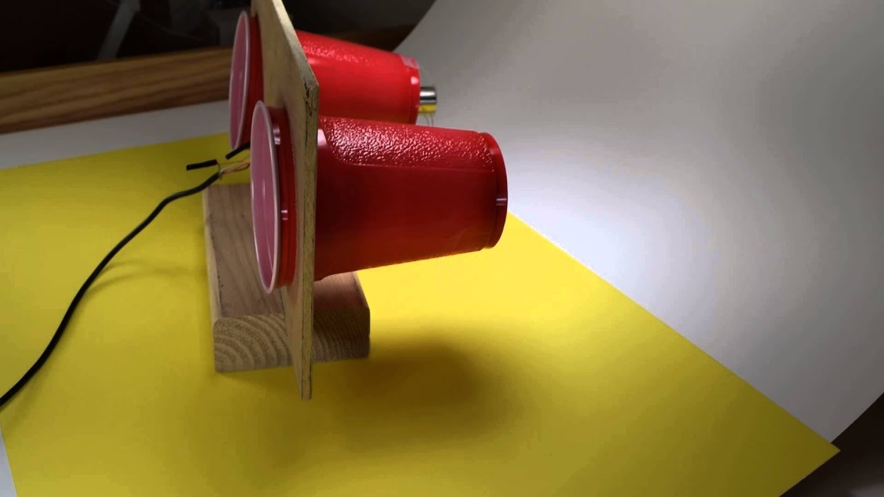 Solo Cup Speakers! YouTube