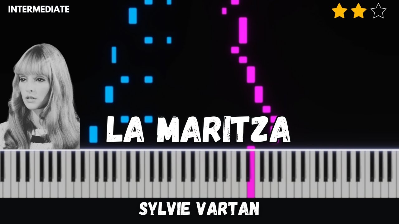 Sylvie Vartan – Maritza (Piano Tutorial)