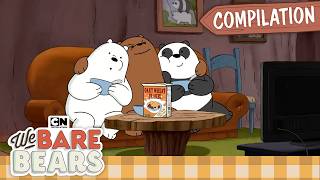 At Home with Bears 🏡🐻 | Cozy Compilation | We Bare Bears | Cartoon Network