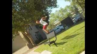 Back flip off Bench